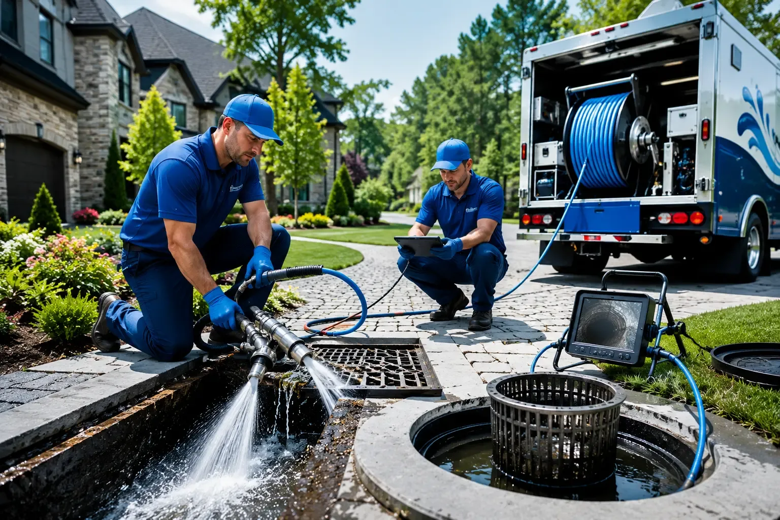 Local outdoor drain cleaning professionals in Vinton, LA