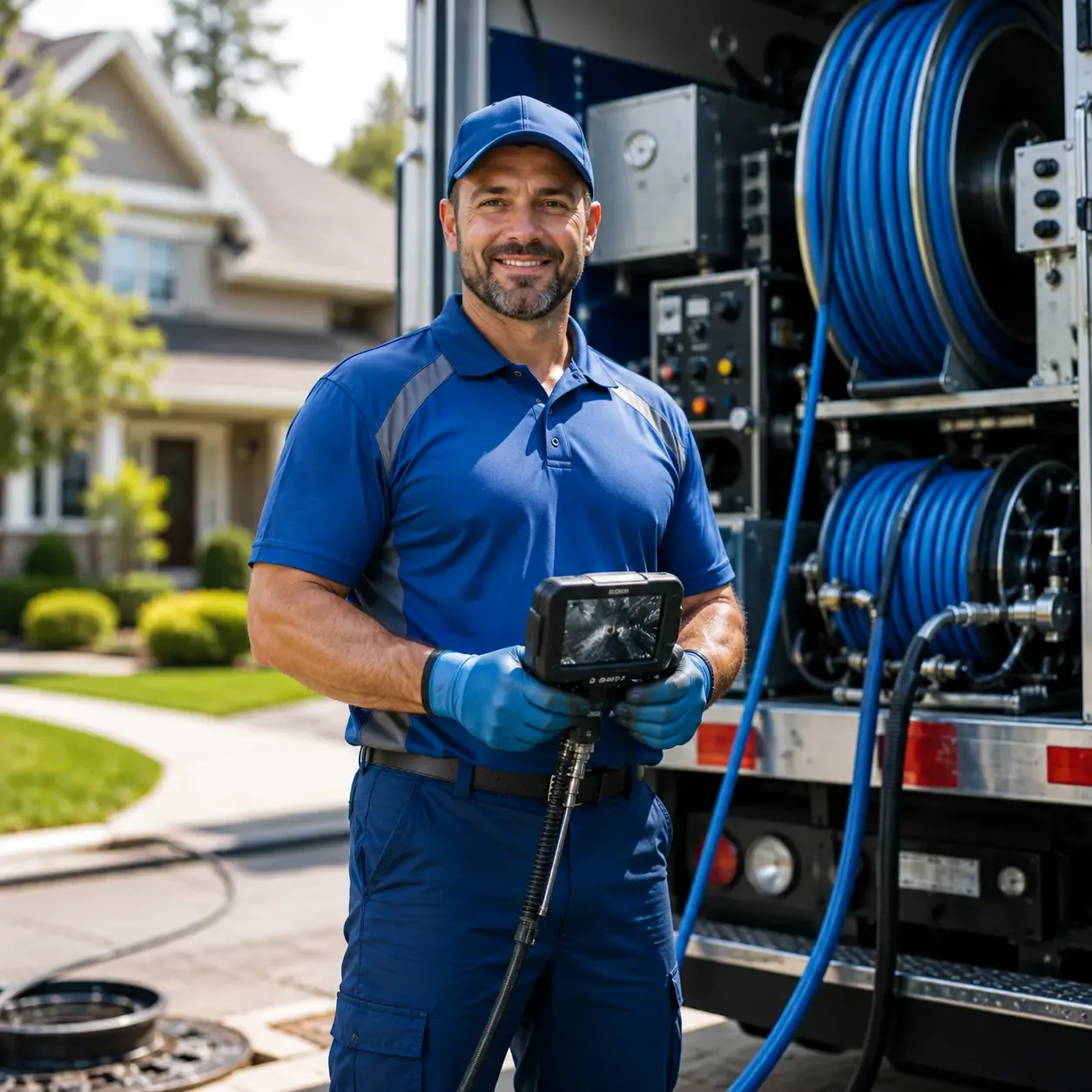 Local outdoor drain cleaning specialists in Vinton, LA